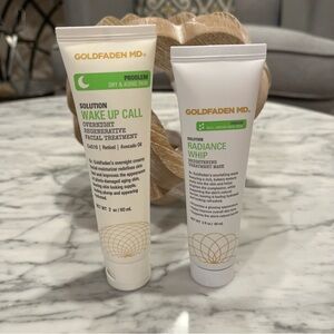 2 New Goldfaden MD Solution Wake Up Call & Radiance Whip